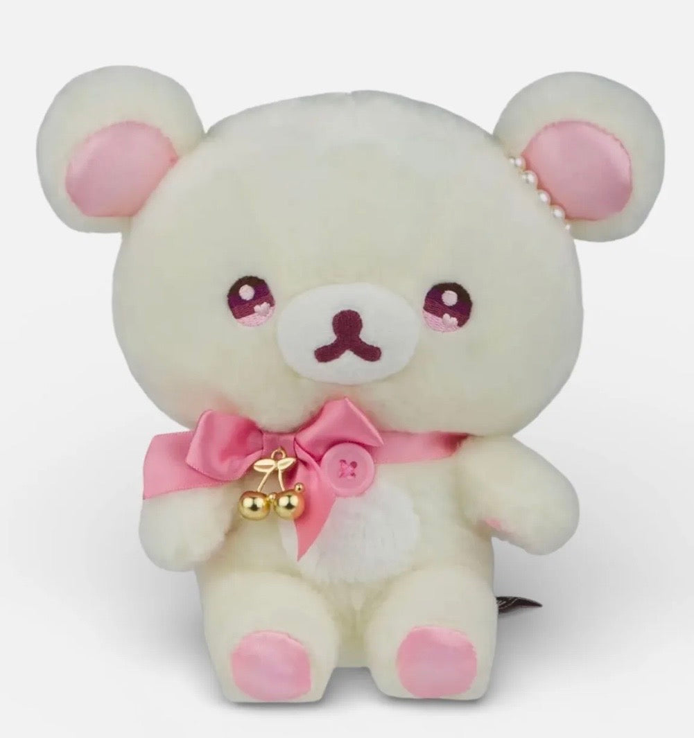 Authentic San-x Korilakkuma Shining
Jewel Cherry Plush - Brand New