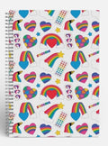 Retro Rainbows & Hearts Sticker
Release Book
