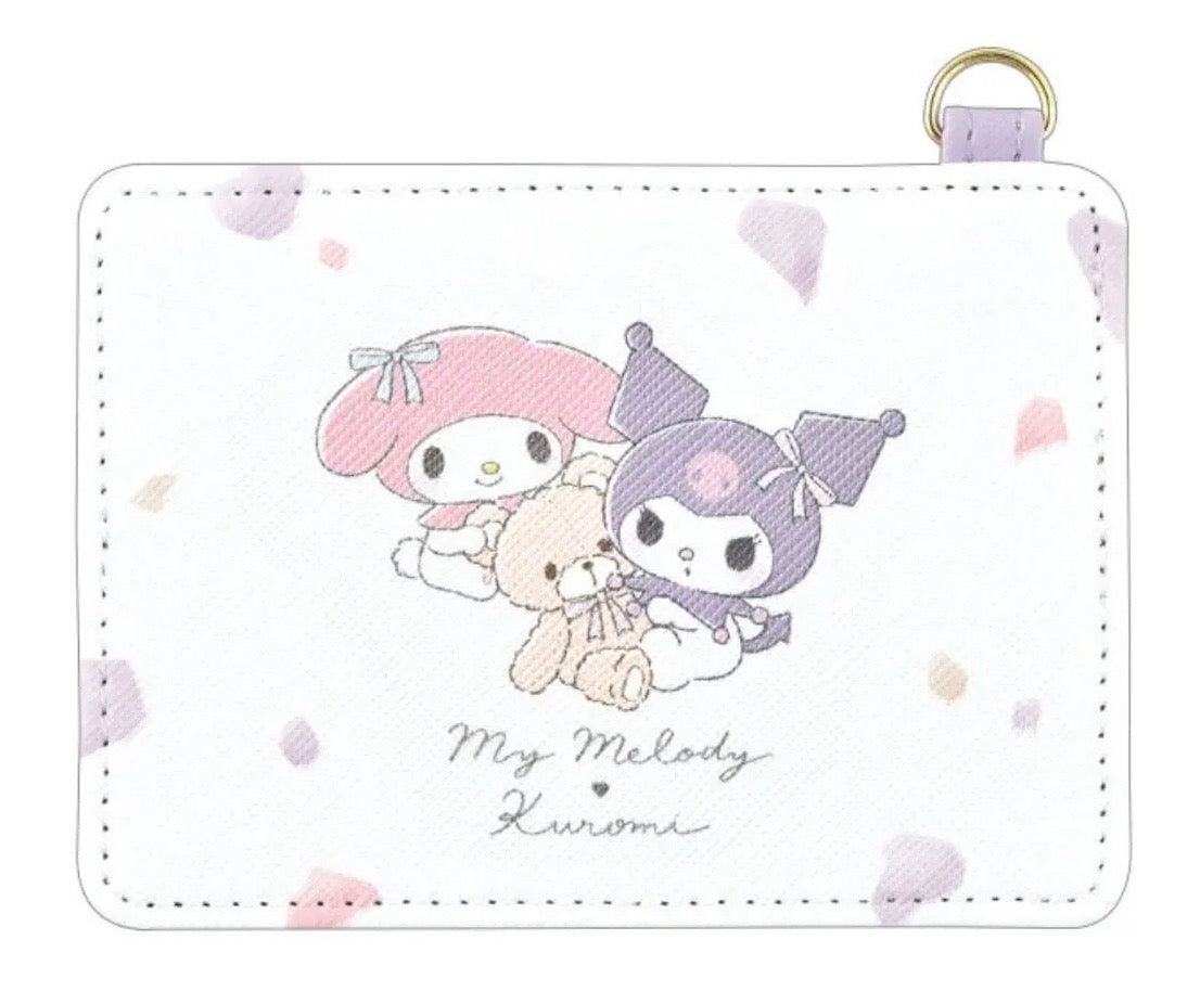 Authentic 2024 Sanrio Kuromi and My Melody Pass Case- Brand New with Tags