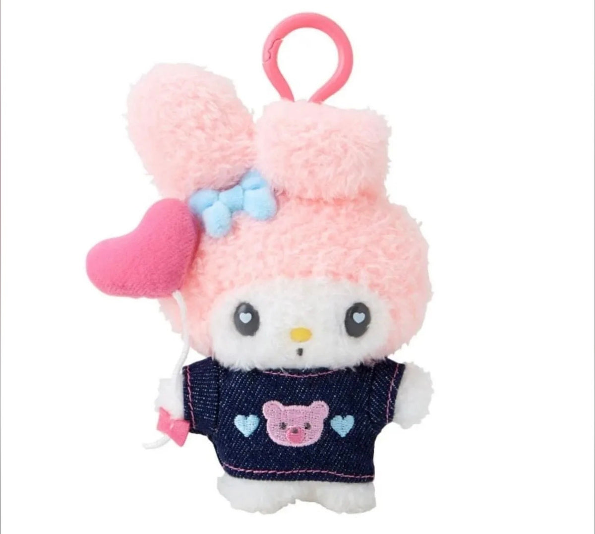 Authentic 2024 Sanrio My Melody Denim Patch Design Series Mascot
Holder - Brand New with Tags