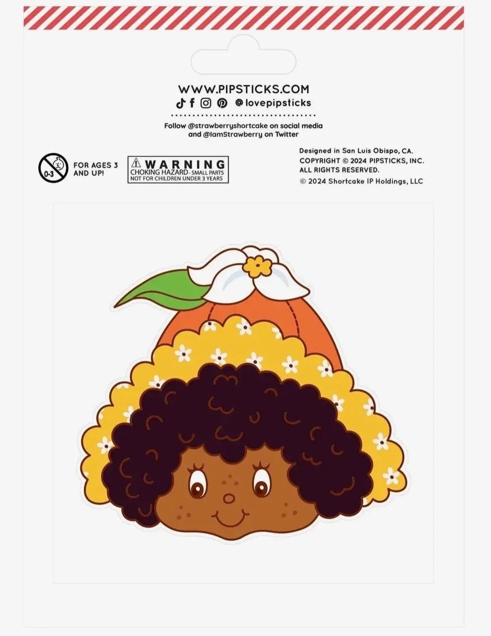 Pipsticks Strawberry Shortcake - Orange Blossom & Marmalade
Scratch 'n Sniff (2ct)